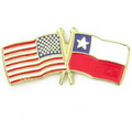 USA & Chile Flag Pin